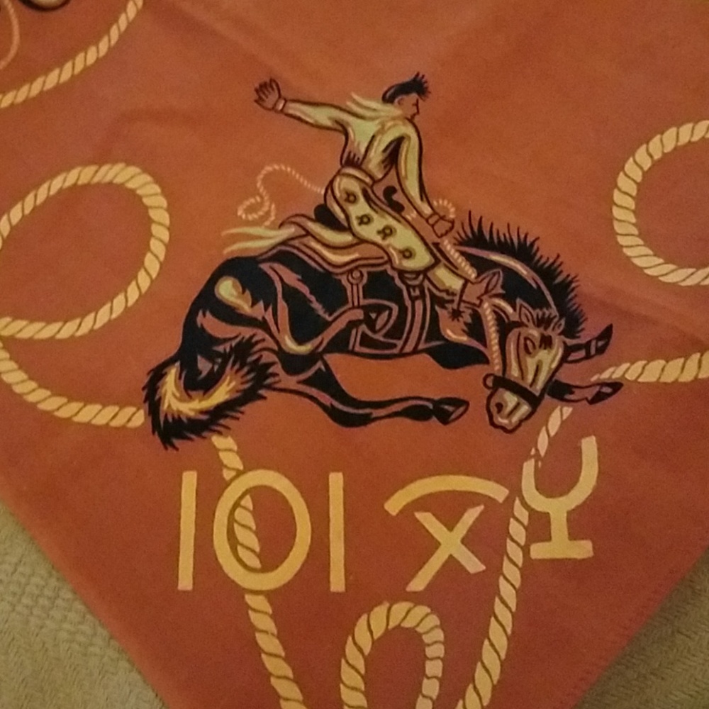 Vintage  western scarf cotton swagger